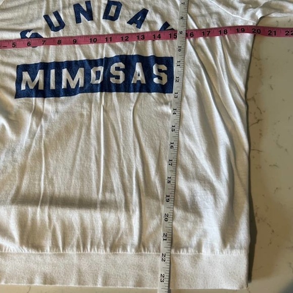 South Parade "Sunday Mimosas" Graphic Long Sleeve T-Shirt - Picture 5 of 5